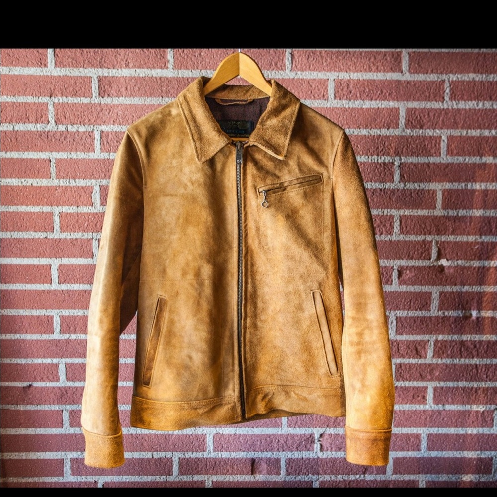 Schott Nyc Tan Performance Jacket - image 1